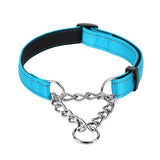Reflective Adjustable Stainless Steel Choke Collar - Training Collar for Dogs