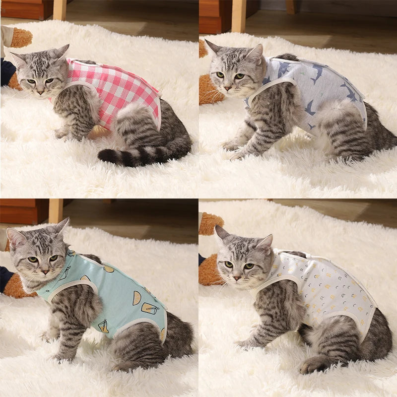 Anti-Licking Pet Care Vest for Cats and Dogs