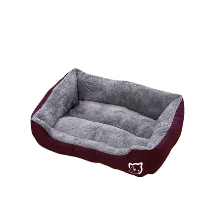 Cashmere House Sofa Pet Bed - Plush Mat for Dogs and Cats - View 7 - Happy Tail Center