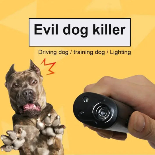 High-Power Ultrasonic Anti-Bark Dog Repeller & Training Device