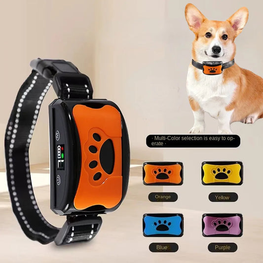 USB Rechargeable Electric Anti-Barking Dog Training Collar