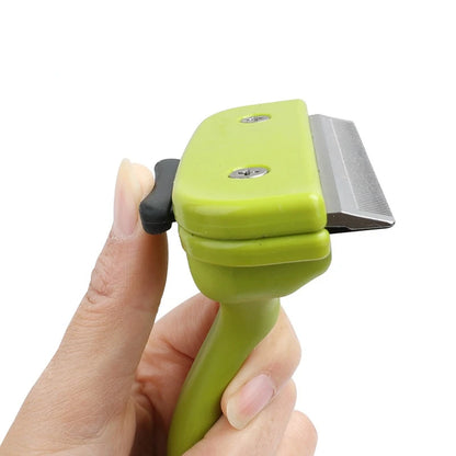 Efficient Pet Hair Remover Brush and Grooming Comb for Dogs and Cats - Happy Tail Center (View 4)