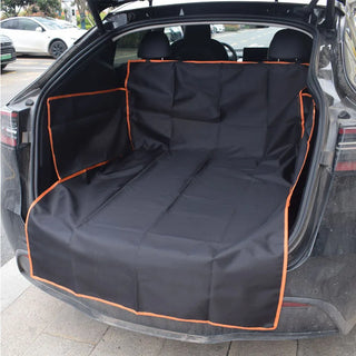 Quilted Waterproof Dog Back Seat Hammock & Mesh Window Cover