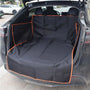 Quilted Waterproof Dog Back Seat Hammock & Mesh Window Cover