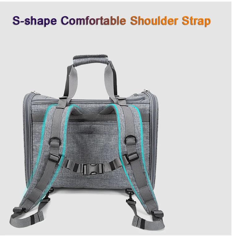 Travel in Style and Comfort Pet Bag Carrier – Your Pet's Perfect Travel Companion! - Happy Tail Center