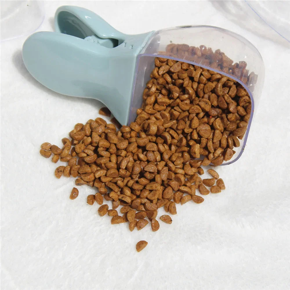 Multi-Function Pet Food Spoon and Bowl