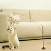 Simulation Bird Interactive Cat Toy - Funny Feather Bird with Bell, Teaser Wand Toy for Kitten Playing - Cat Supplies