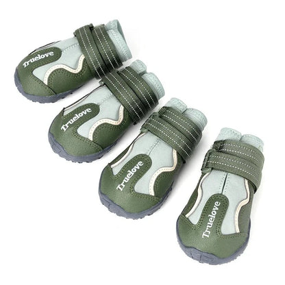 Waterproof Dog Shoes for Large & Medium Dogs - Winter Boots with TPR Sole - View 7 - Happy Tail Center