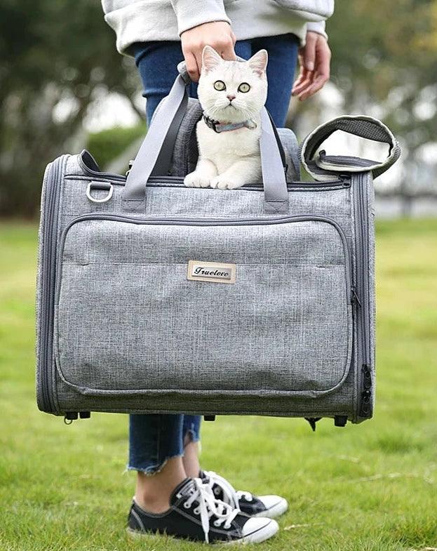 Travel in Style and Comfort Pet Bag Carrier – Your Pet's Perfect Travel Companion! - Happy Tail Center