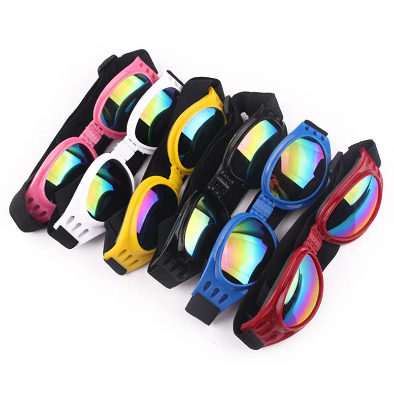 UV Protection Pet Dog Glasses - Foldable Fashion Sunglasses for Cats and Dogs