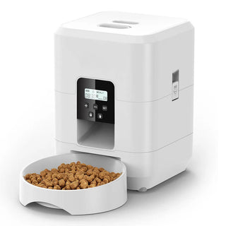 Smart Pet Feeder 2L - Automatic Food Dispenser for Cats and Dogs