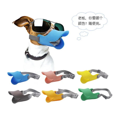 Breathable Basket Dog Muzzle for Large Dogs - Prevent Biting, Barking & Chewing - Happy Tail Center (View 4)