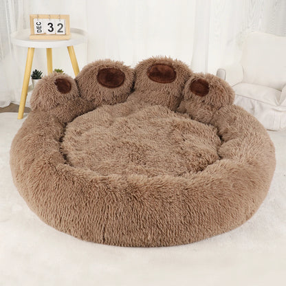 Washable Plush Warm Pet Dog Sofa Bed for Small & Large Dogs - Cozy Kennel Mat - View 6 - Happy Tail Center