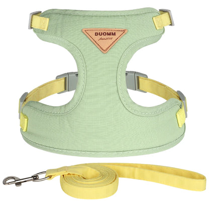 Stylish Cat and Dog Harness with Leash Set: Comfort and Style Combined - View 7 - Happy Tail Center
