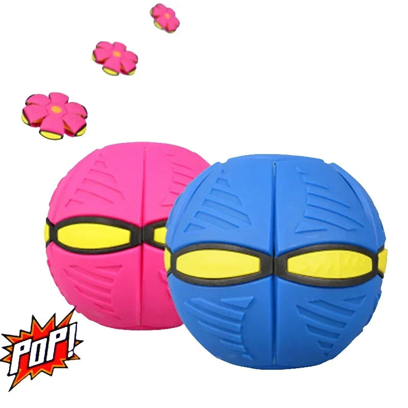 Dog Toy Magic Flying Saucer Ball – Interactive Outdoor Sports Training Games - Happy Tail Center