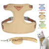 Stylish Cat and Dog Harness with Leash Set: Comfort and Style Combined