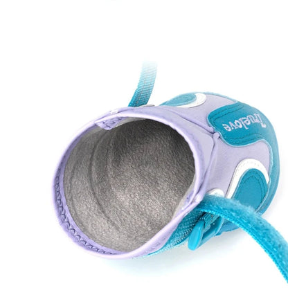 Waterproof Dog Shoes for Large & Medium Dogs - Winter Boots & Paw Protectors with TPR Sole - Happy Tail Center