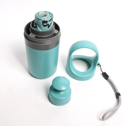 Telescopic No-Touch Pooper Scooper with Integrated Bag Dispenser - Happy Tail Center (View 3)