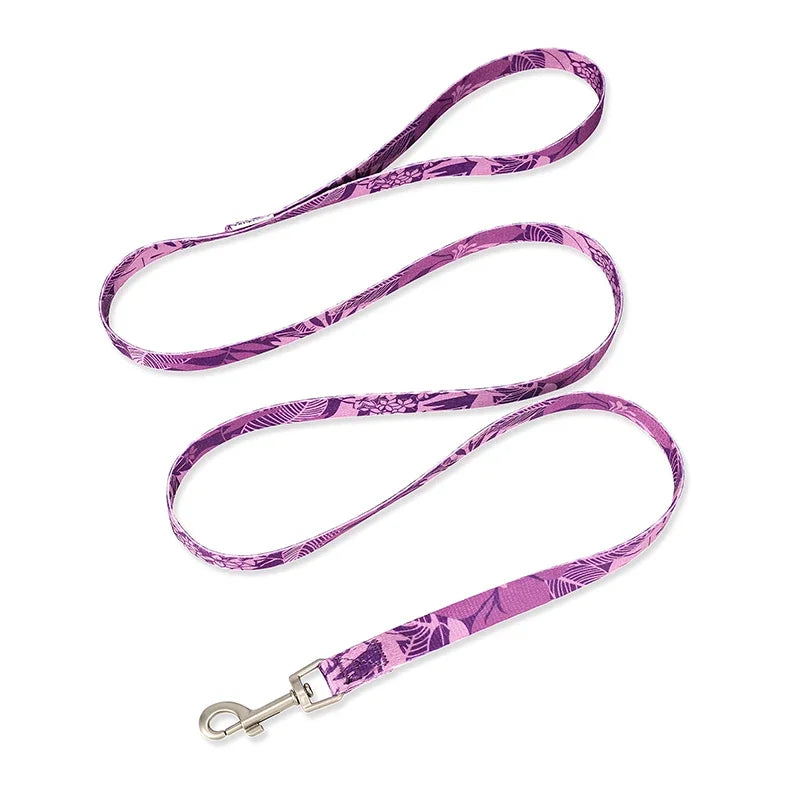 Floral Pet Leash - Premium Quality and Stylish Design for Small to Medium Pets