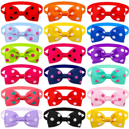 20pcs Bulk Dog Bow Ties - Fashion Accessories for Small Dogs and Cats - Happy Tail Center (View 5)
