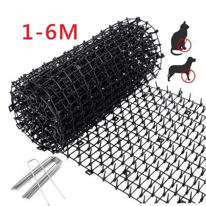 Gardening Cat Scat Mat - Anti-Cat Repellent with Prickle Strips for Pet Deterrence - Happy Tail Center