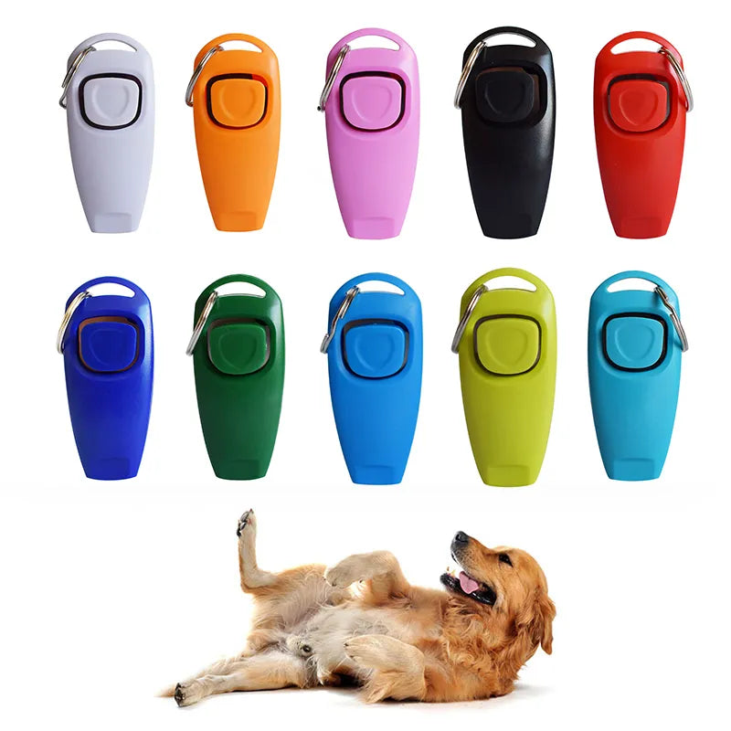 Pet Training Clicker - Portable Dog Click Trainer for Effective Training