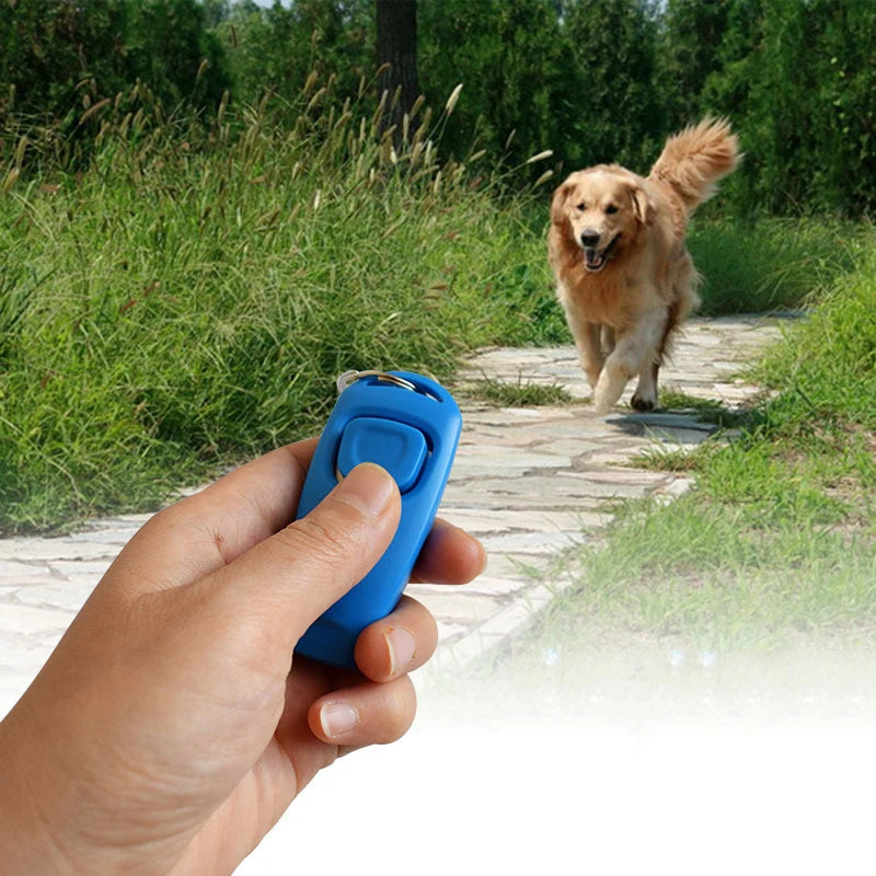 Pet Training Clicker - Portable Dog Click Trainer for Effective Training