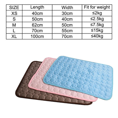 Dog Cooling Mat | Breathable & Washable Summer Pad for Dogs & Cats - Happy Tail Center (View 4)