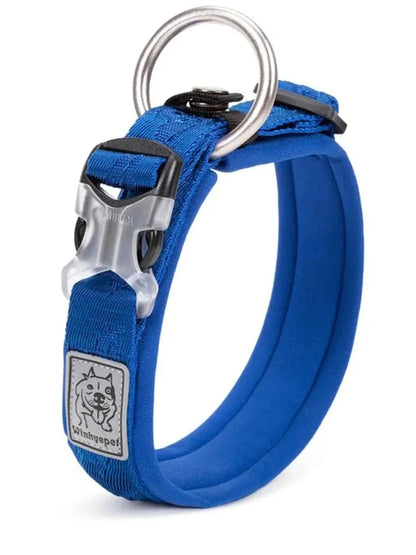 Adjustable Padded Pet Dog Collar: Comfort, Ventilation, and Personalized - View 3 - Happy Tail Center