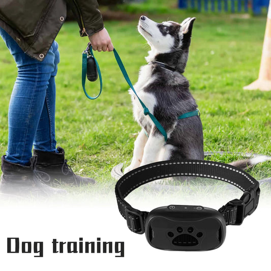USB Electric Ultrasonic Anti-Bark Dog Training Collar