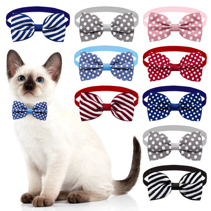 20pcs Bulk Dog Bow Ties - Fashion Accessories for Small Dogs and Cats - Happy Tail Center (View 6)