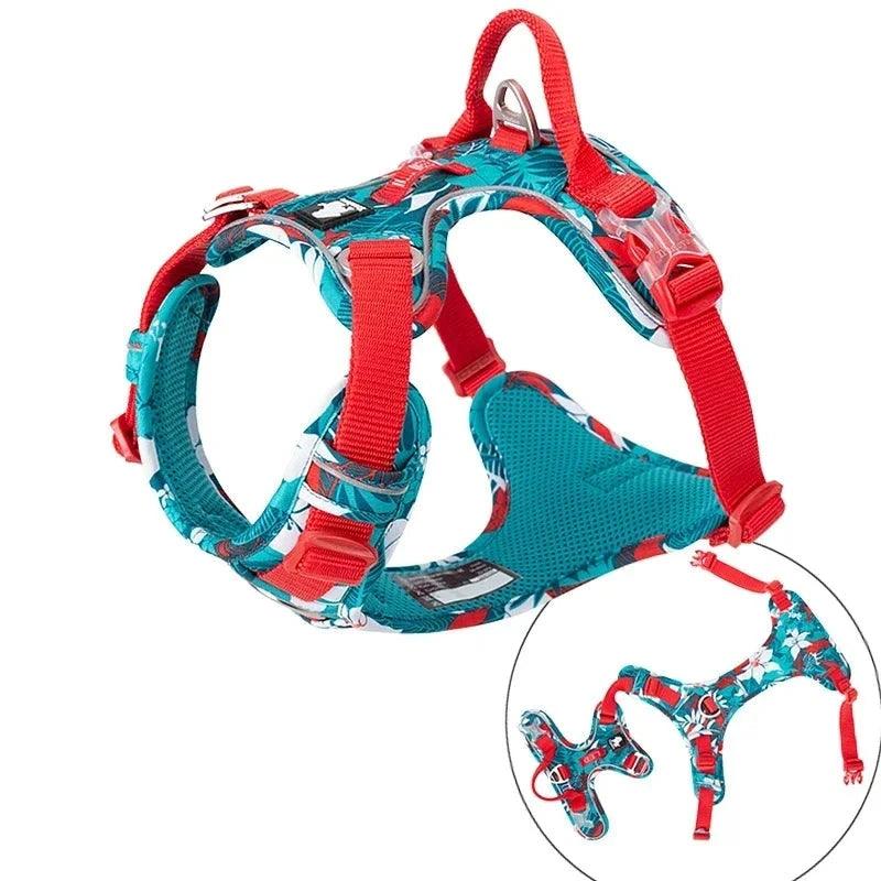 Pet Camouflage Reflective Nylon Dog Harness - Special Edition - Happy Tail Center