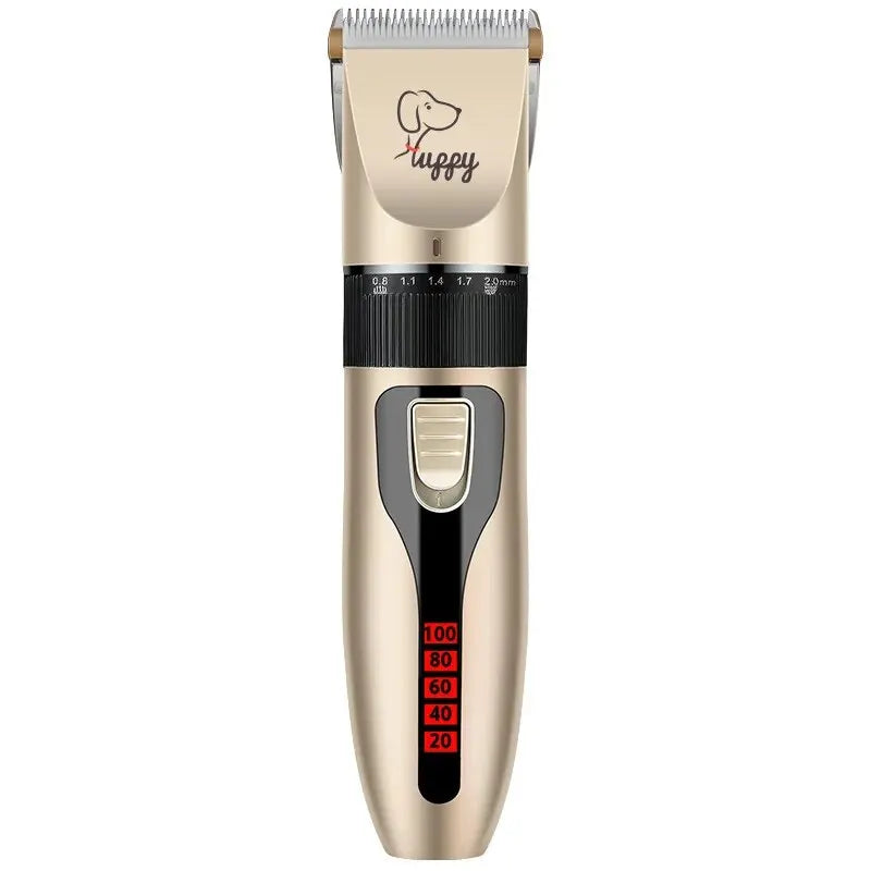 Cordless Dog Clippers - Rechargeable Pet Hair Grooming Trimmer Set