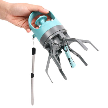Telescopic No-Touch Pooper Scooper with Integrated Bag Dispenser - Happy Tail Center (View 4)