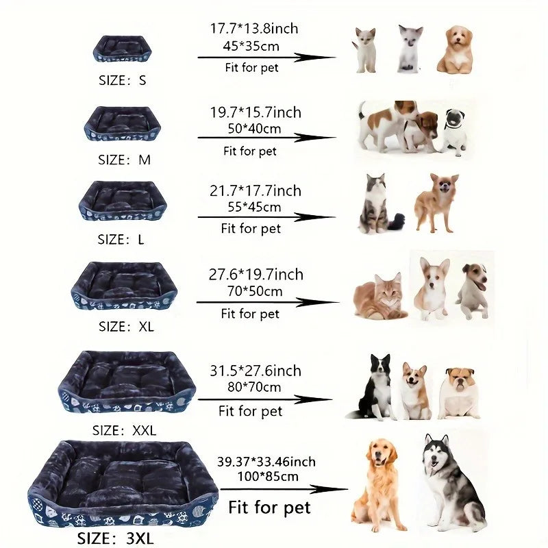 Cozy Pet Bed Mats for Dogs and Cats - Versatile House Accessories