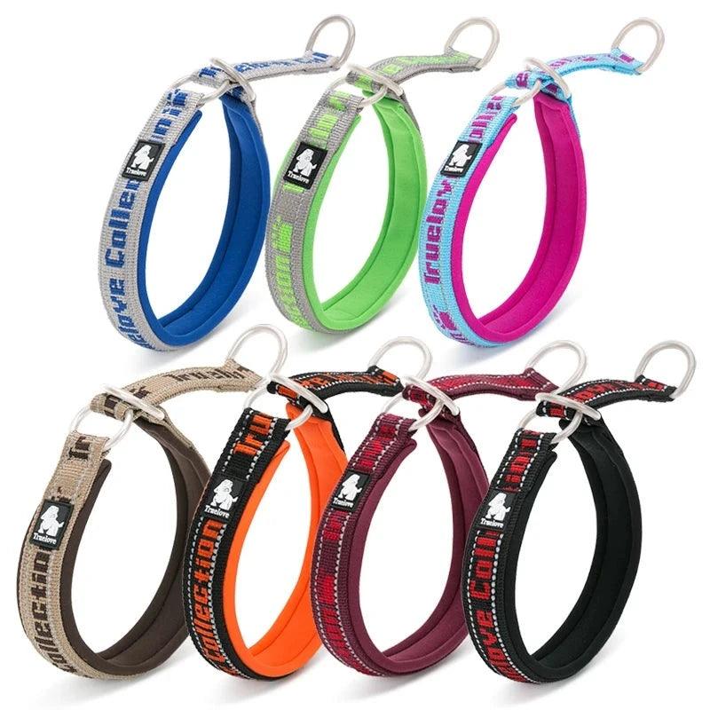 P-Chain Nylon Pet Collar Explosion-proof For Dog and Cat Travel - Happy Tail Center