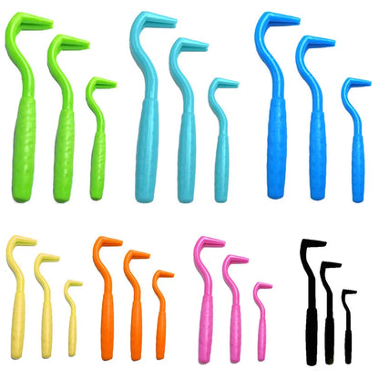 Pet Flea Remover Tool Kit | 2/3 Pcs Plastic Tick Scratching Hook for Cats & Dogs - Happy Tail Center