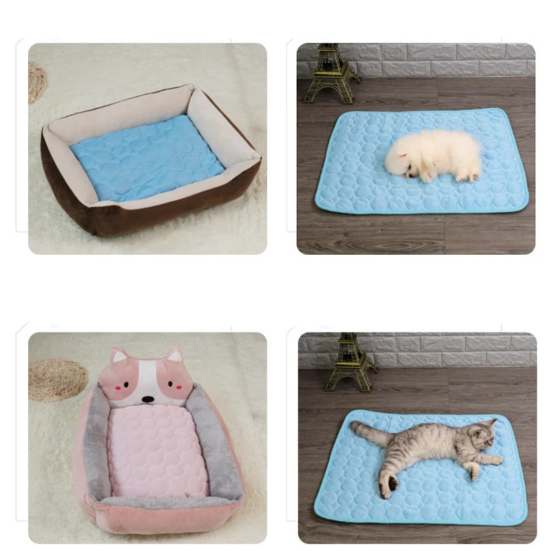 Dog Cooling Mat | Breathable & Washable Summer Pad for Dogs & Cats