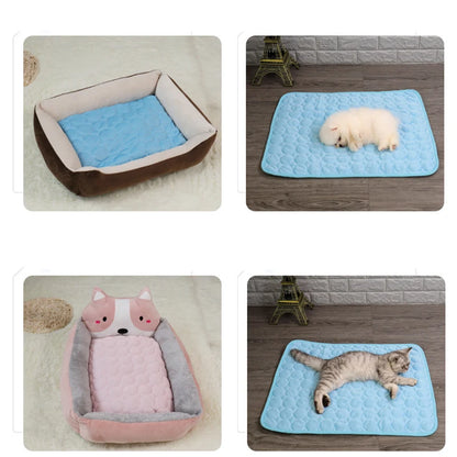Dog Cooling Mat | Breathable & Washable Summer Pad for Dogs & Cats - Happy Tail Center (View 5)