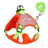 Soft Mesh Dog Harness and Leash Set - Reflective Breathable Vest for Small to Large Dogs