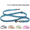 7-in-1 Multi-Function Adjustable Dog Lead: Hands-Free Reflective Leash for Two Dogs