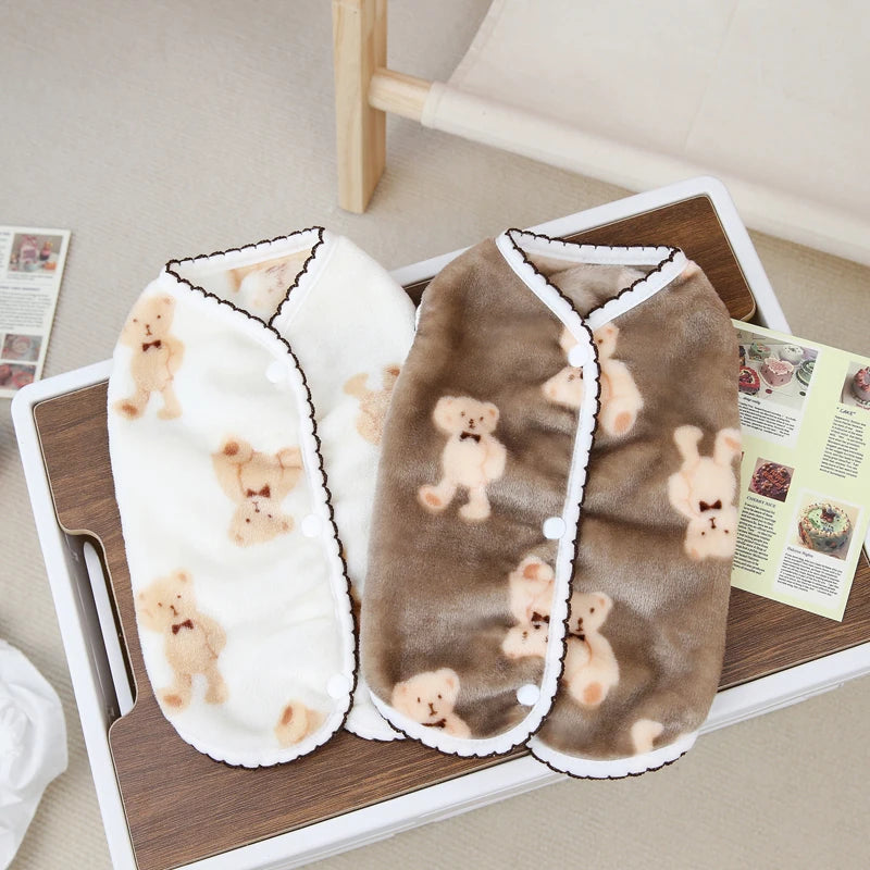 Soft Winter Pet Jacket Vest for Cats and Dogs