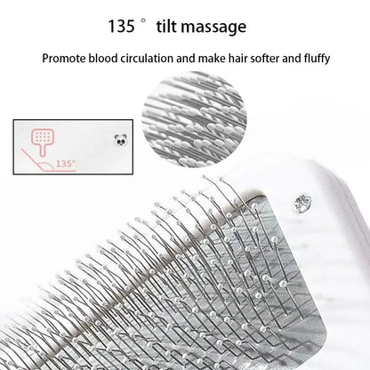 2-in-1 Pet Hair Dryer and Slicker Brush - Professional Grooming Tool for Cats and Dog - Happy Tail Center (View 5)