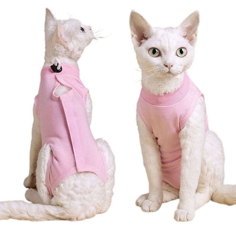 Soft Cat and Puppy Weaning Suit - Anti-Licking Recovery Clothes