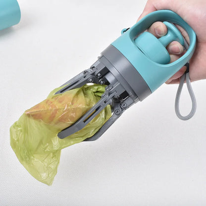Telescopic No-Touch Pooper Scooper with Integrated Bag Dispenser - Happy Tail Center (View 5)