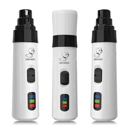 Painless Electric Dog Nail Grinder & USB Charging Trimmer - Happy Tail Center (View 5)