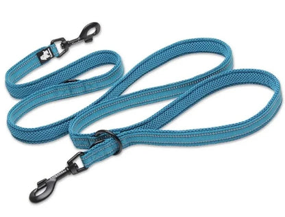 7-in-1 Multi-Function Adjustable Dog Lead: Hands-Free Reflective Leash for Two Dogs - View 11 - Happy Tail Center