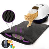 Honeycomb Double-Layer Waterproof Anti-Tracking Cat Litter Mat