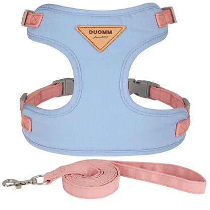 Stylish Cat and Dog Harness with Leash Set: Comfort and Style Combined - View 6 - Happy Tail Center