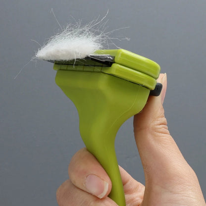 Efficient Pet Hair Remover Brush and Grooming Comb for Dogs and Cats - Happy Tail Center (View 2)